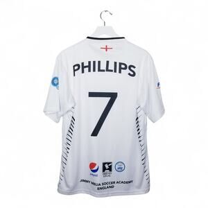 JIMMY MELIA Soccer Fútbol Academy England Jersey #7 Phillips - Size XL
